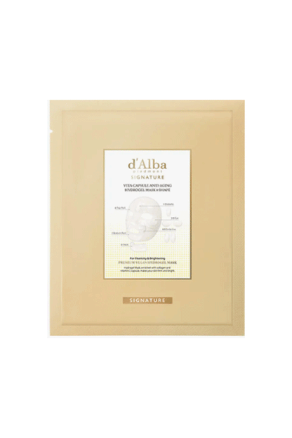 d'Alba Signature Vita Capsule Anti-Aging Hydrogel Mask 8 Shape