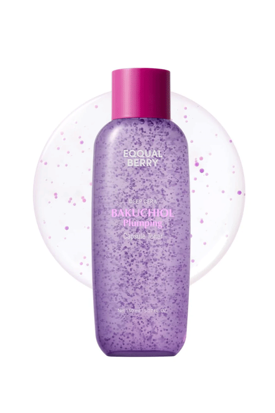 Eqqualberry Bakuchiol Plumping Capsule Toner