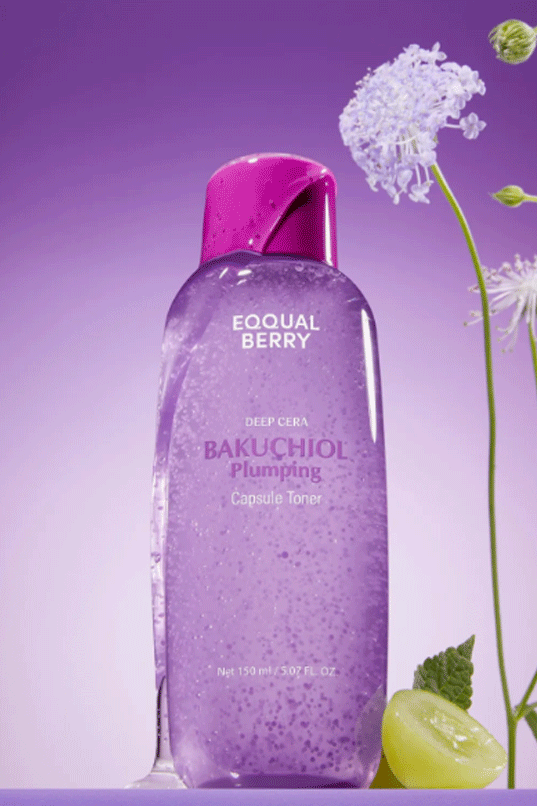 Eqqualberry Bakuchiol Plumping Capsule Toner