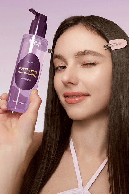 EQQUALBERRY Purple Rice Pore Smoothing Cleansing Oil