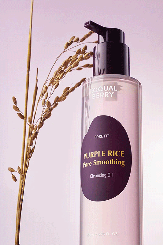EQQUALBERRY Purple Rice Pore Smoothing Cleansing Oil