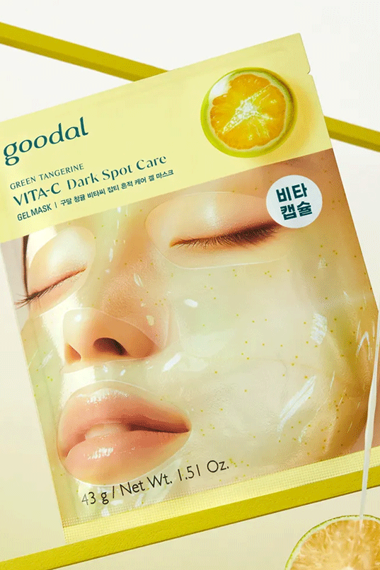 Goodal Green Tangerine Vita-C Dark Spot Care Gel Mask