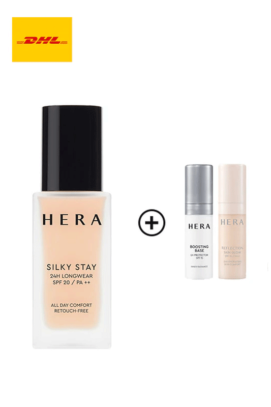 HERA New Silky Stay Foundation SPF20/PA++
