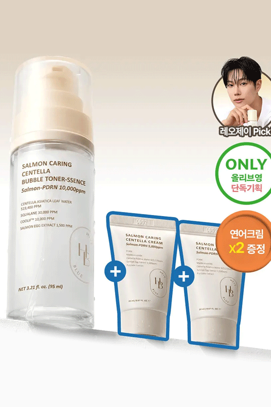HEVEBLUE Salmon Caring Centella Bubble Toner-Ssence