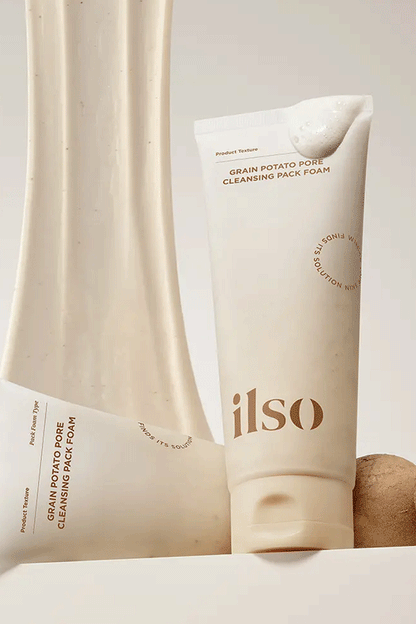 ilso Grain Potato Pore Cleansing Pack Foam
