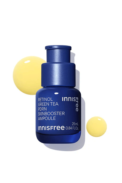 INNISFREE Retinol Green Tea PDRN Skin Booster Ampoule