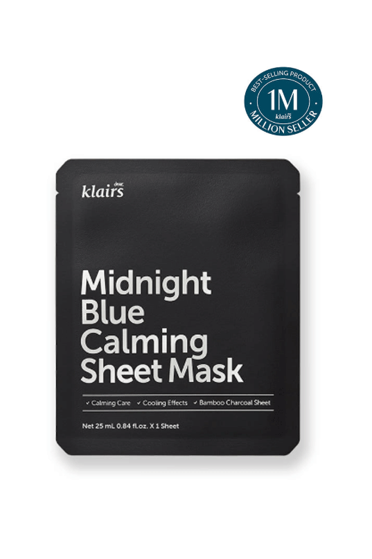 dear, Klairs Midnight Blue Calming Sheet Mask