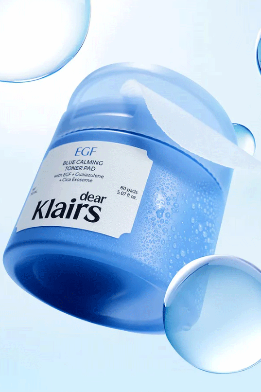 dear, Klairs EGF Blue Calming Toner Pad