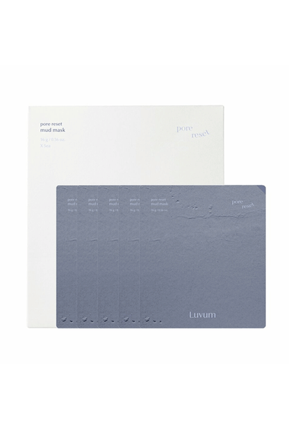 Luvum Pore Reset Mud Mask Sheet (5P)