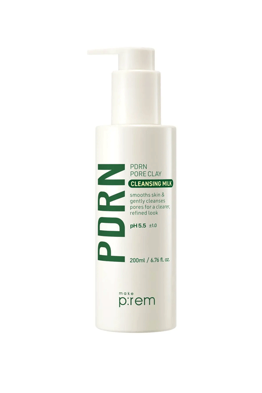 Makep:rem PDRN Pore Clay Cleansing Milk