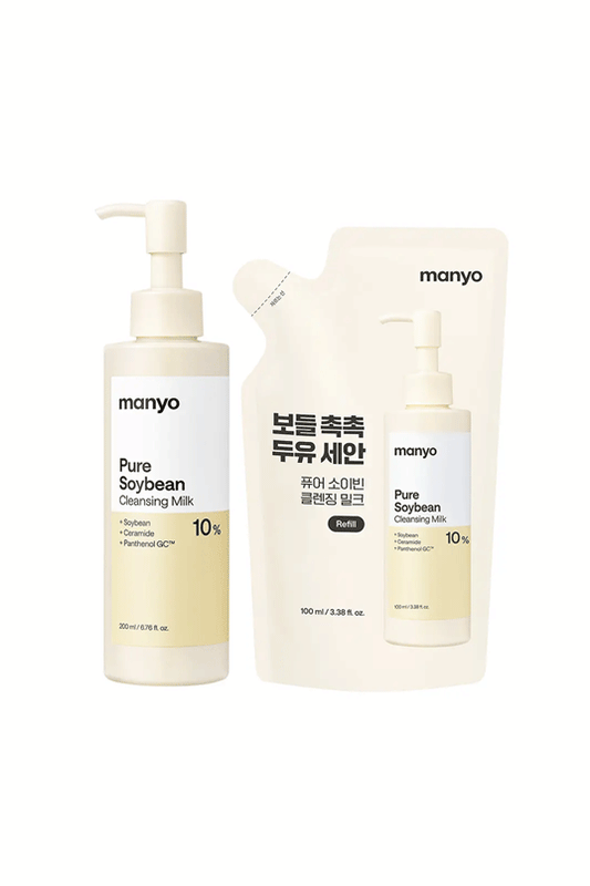 manyo Pure Soybean Cleansing Milk (+Refill 100ml)