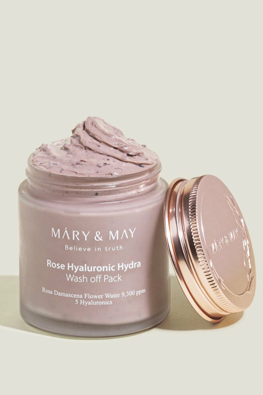 Mary&May Rose Hyaluronic Hydra Wash Off Pack