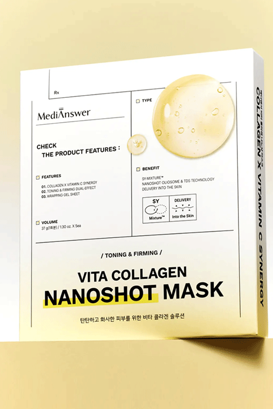 MediAnswer Vita Collagen Nanoshot Mask Sheet