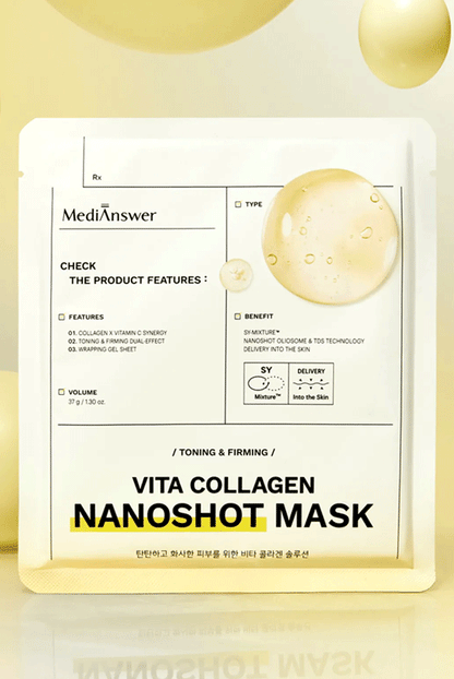 MediAnswer Vita Collagen Nanoshot Mask Sheet