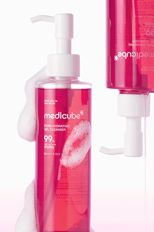 medicube PDRN Gel To Foam Cleanser