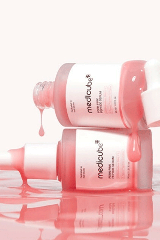 MEDICUBE PDRN Pink Peptide Ampoule (Double Pack)