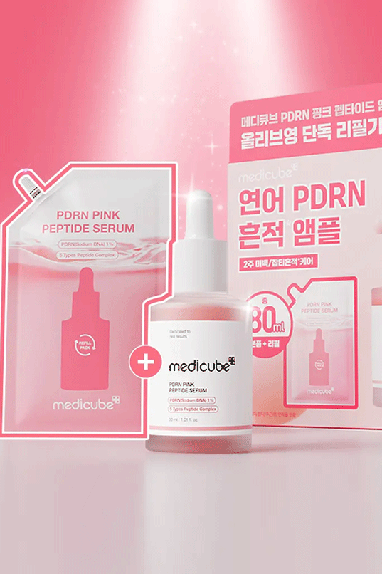 MEDICUBE PDRN Pink Peptide Ampoule (Refill Set)