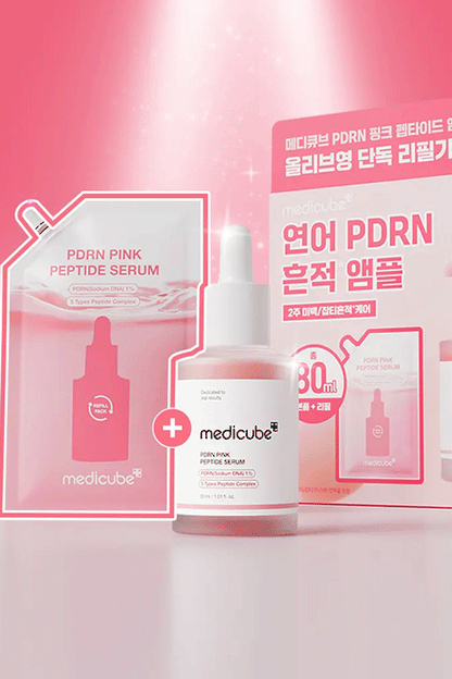 MEDICUBE PDRN Pink Peptide Ampoule (Refill Set)