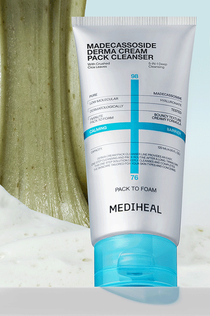 MEDIHEAL Derma Cream Pack Cleanser