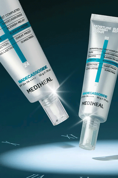 MEDIHEAL Madecassoside Moisture Sun Serum Blemish Repair