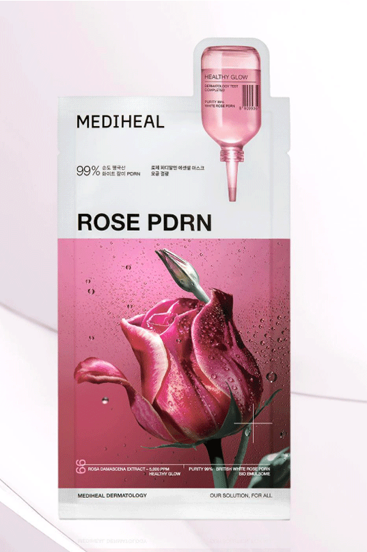 MEDIHEAL Rose PDRN Essential Mask Sheet