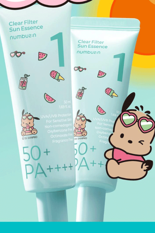 Numbuzin No.1 Clear Filter Sun Essence Duo Set