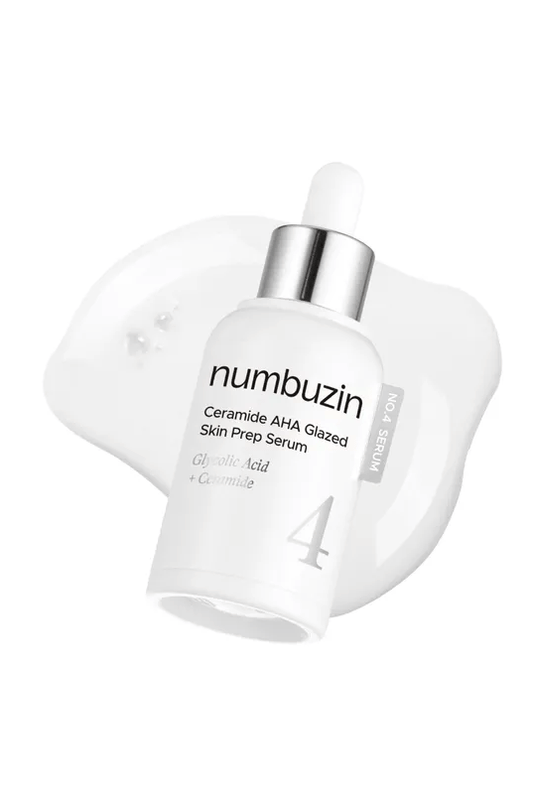 Numbuzin No.4 Ceramide AHA Glazed Skin Prep Serum