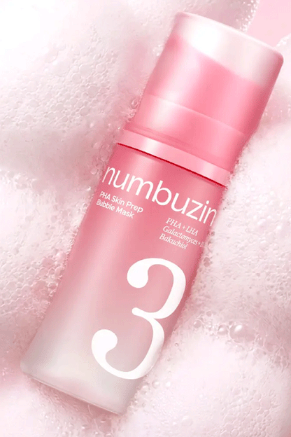 Numbuzin No.3 PHA Skin Prep Bubble Mask