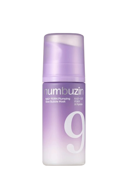 NUMBUZIN No.9 NAD⁺ PDRN Plumping Glow Bubble Mask