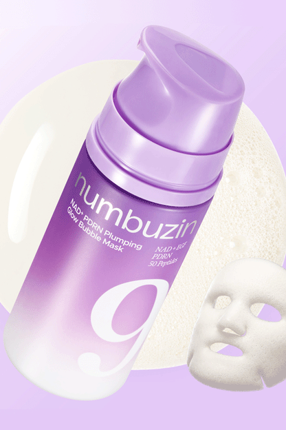 NUMBUZIN No.9 NAD⁺ PDRN Plumping Glow Bubble Mask