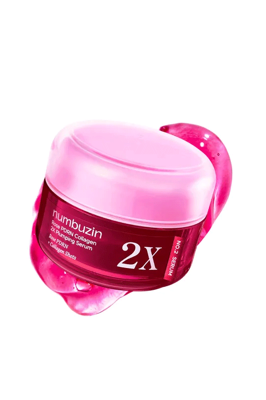 Numbuzin No.2 Rose PDRN Collagen 2X Plumping Serum