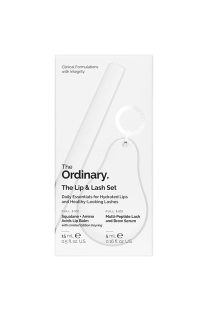 The Ordinary The Lip And Lash Serum Set