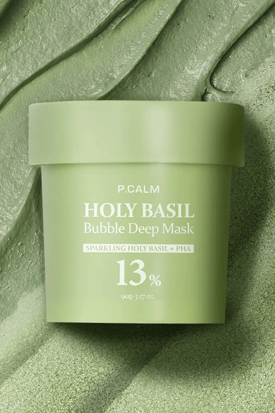 P.CALM Holy Basil Bubble Deep Mask