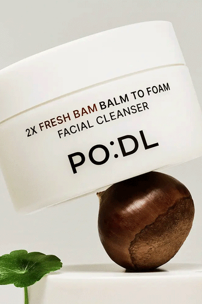 PO:DL 2X Fresh Bam Balm To Foam Facial Cleanser