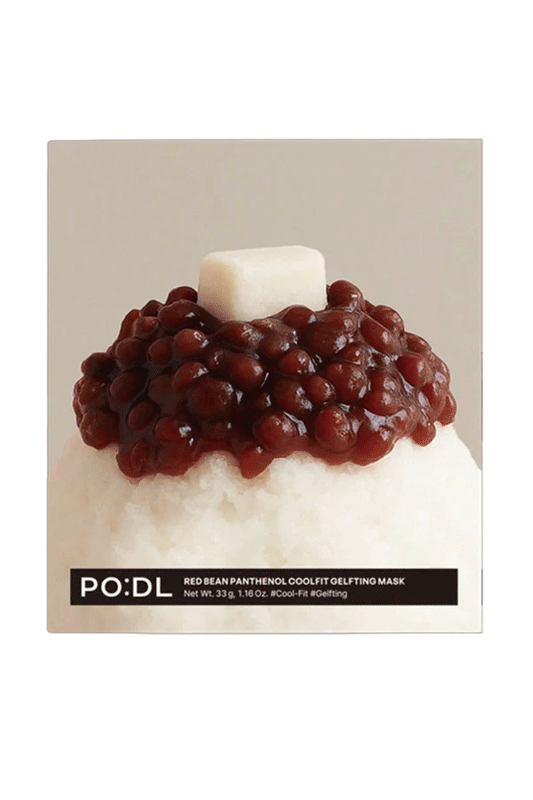 PO:DL Red Bean Panthenol Coolfit Gelfting Mask