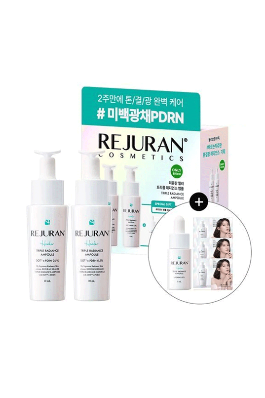 REJURAN Healer Triple Radiance Ampoule 10ml (Double Pack)