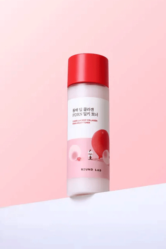 Round Lab Camellia Deep Collagen PDRN Milky Toner