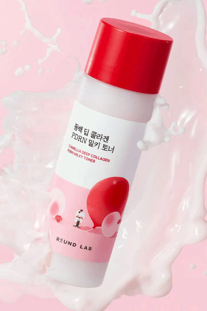 Round Lab Camellia Deep Collagen PDRN Milky Toner
