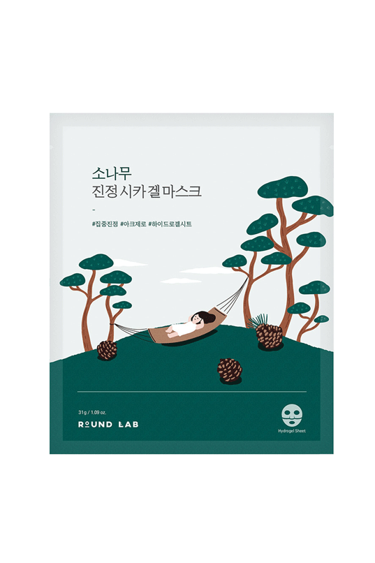 ROUND LAB Pine Calming Cica Gel Mask Sheet