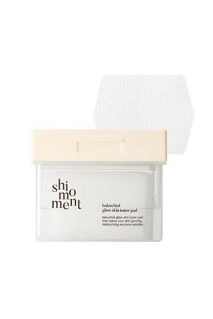 shimoment Bakuchiol Glow Skin Toner Pad