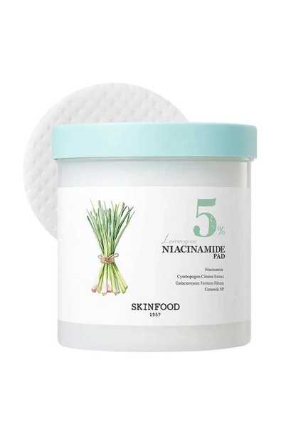 SKINFOOD Lemongrass Niacinamide 5% Pad