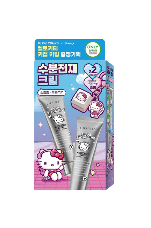 S.NATURE Aqua Squalane Moisturizing Cream (60ml+60ml)