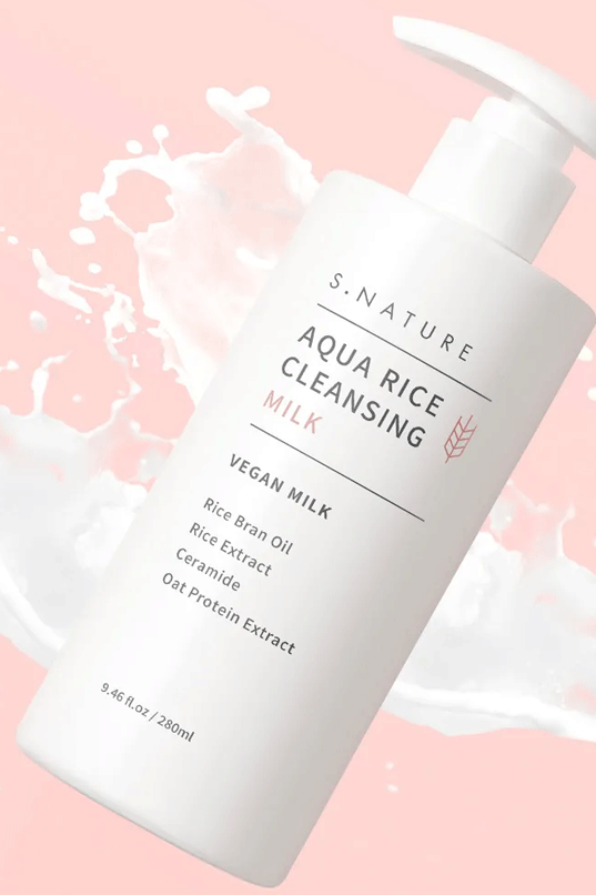 S.NATURE Aqua Rice Cleansing Milk