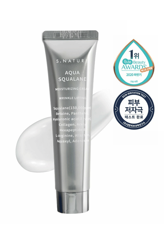 S.NATURE Aqua Squalane Moisturizing Cream