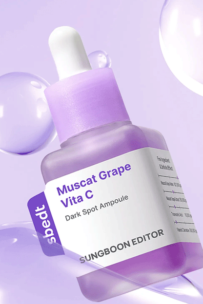 SUNGBOON EDITOR Muscat Grape Vita C Dark Spot Ampoule