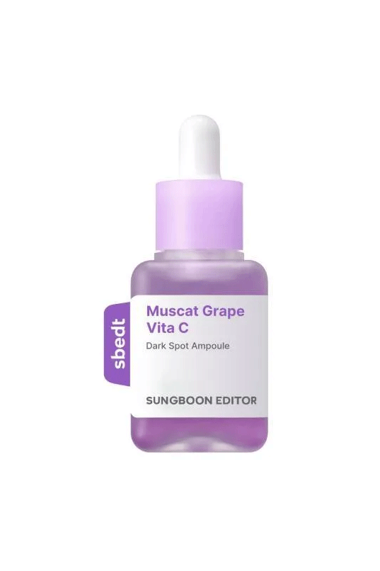 SUNGBOON EDITOR Muscat Grape Vita C Dark Spot Ampoule
