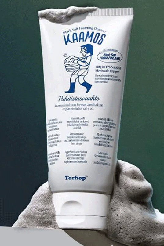 Torhop Kaamos Black Salt Foaming Cleanser