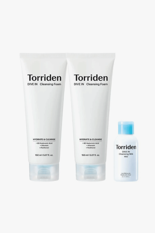 Torriden Dive In Hyaluronic Acid Cleansing Foam (Double Set, Upgraded)