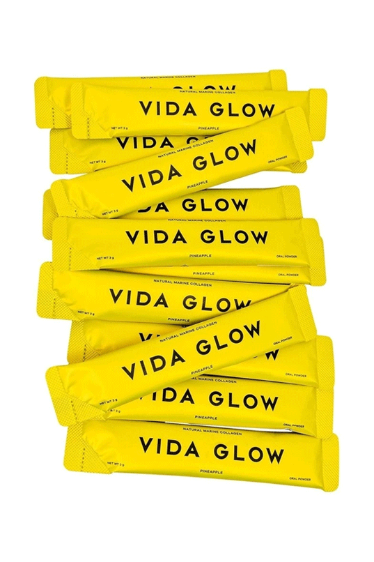 Vida Glow Blueberry Natural Marine Collagen Powder