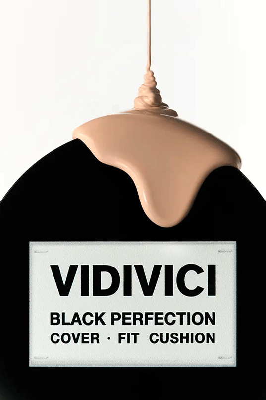 VIDIVICI Black Perfection Cover Fit Cushion